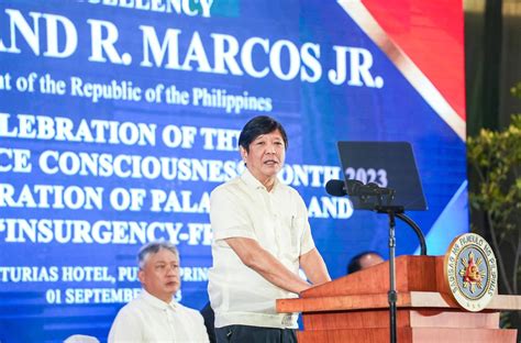 palawan scandal 2023|PBBM declares Palawan island insurgency.